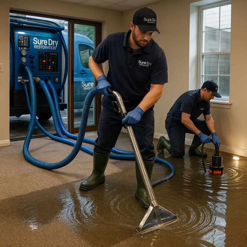 Water Extraction and Removal process in Westover, WV